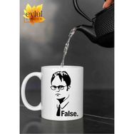 Eylül Design The Office Temalı Dwight False Özel Tasarım Baskılı Kupa Bardak
