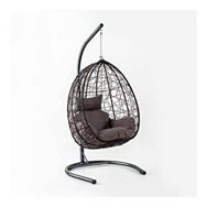 Eymense Deco Antrasit Rattan Salıncak