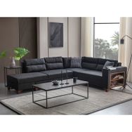 Eymense Tloft Antrasit Sol Köşe Köşe Koltuk Takımı