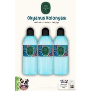 Eyüp Sabri Tuncer 3x400 ml Pet Şişe Okyanus Kolonyası