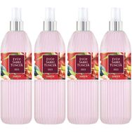 Eyüp Sabri Tuncer 4x150 ml Silindir Pet Şişe Sprey Amber Kolonyası
