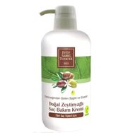 Eyüp Sabri Tuncer 600 ml Pet Şişe Tüm Saç Tipleri İçin Doğal Zeytinyağlı Saç Bakım Kremi
