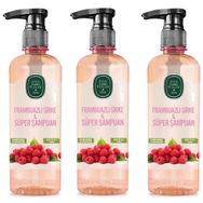 Eyüp Sabri Tuncer Frambuazlı Sirke 3x500 ml Süper Şampuan