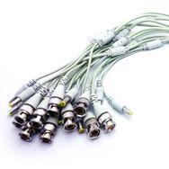 Ezcool Bnc+Power Jack 10'lu Paket Tel Kablo