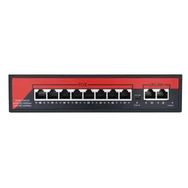 Ezcool EZ-08PSF-FG 8 Port 8GE+2GE F. Gigabit PoE 120 W Switch