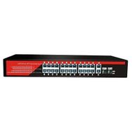 Ezcool EZ-24PSF-SFP 24 Port 24FE+2GE+2SFP Gigabit PoE 320 W Switch