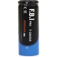 F.B.I Pro 26650 3.7 V 6000 mAh Sarj Edilebilir Li-ion Pil