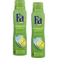 Fa 2'li Carribbean Limon 150 ml Kadın Deodorant Sprey