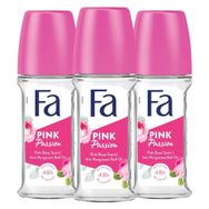 Fa 3x50 ML Pink Passion Roll-On