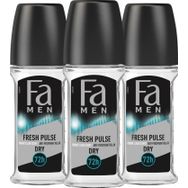 Fa Fresh Pulse 3x50 ml Erkek Roll-On