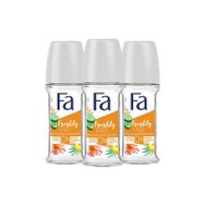 Fa Freshly Free Cucumber Melon 3x50 ml Roll-On