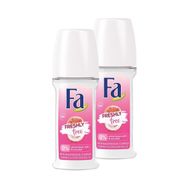 Fa Freshly Free Greyfurt Liçi 2x50 ml Roll-On