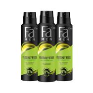 Fa Freshly Free Nane Bergamot 3x150 ml Sprey Deodorant