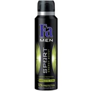 Fa Men Sport Energy Boost 72h 150 ml Erkek Deodorant