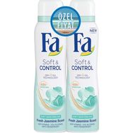 Fa Soft & Control 2x150 ML Sprey Deodorant