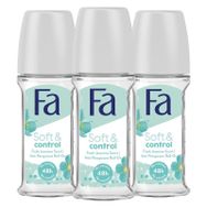 Fa Soft-Control 3x50 ml Roll-On