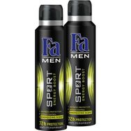 Fa Sport Energy Boost 2x150 ml Erkek Sprey Deodorant
