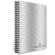 Faber-Castell 100 Yaprak Çizgili PP Kapak Metalik Defter