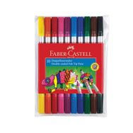 Faber-Castell 10'lu Çift Uçlu Keçeli Boya Kalemi