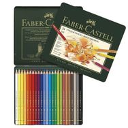 Faber Castell 110024 Polychromos 24 Renk Kuru Boya Kalemi