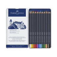 Faber Castell 114612 Goldfaber 12'li Kuru Boya Kalemi