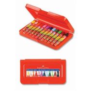 Faber Castell 12 Renk 831 Plastik Çantalı Altıgen Pastel Boya