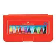 Faber Castell 12 Renk Plastik Çantalı Pastel Boya