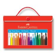 Faber-Castell 125119 Çantalı 18'Li Pastel Boya