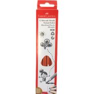 Faber Castell 12'li Mercanlı Metalik Renkler 2b Üçgen Kurşun Kalem
