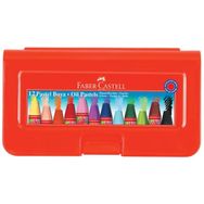 Faber-Castell 12'li Plastik Kutulu Altıgen Pastel Boya