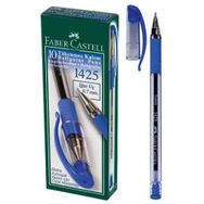 Faber Castell 1425 10'lu İğne Uç Mavi Tükenmez Kalem