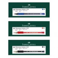 Faber Castell 1425 İğne Uç 10 Mavi 10 Kırmızı 10 Siyah Tükenmez Kalem