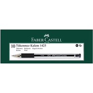 Faber Castell 1425 İğne Uçlu 10'lu Tükenmez Kalem SİYAH