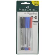 Faber Castell 1440 5'li Tükenmez Kalem Seti