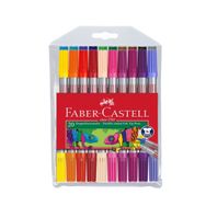 Faber Castell 151119 20 Renk Çift Uçlu Keçeli Kalem