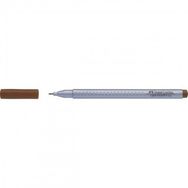 Faber Castell 151680 0.4 mm Açık Kahve Grip Finepen Keçe Uçlu Kalem