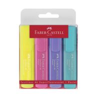 Faber Castell 1546 4'lü Pastel Renkler Fosforlu Kalem