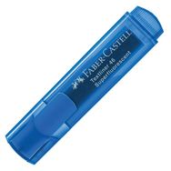 Faber Castell 1546 Şeffaf Gövde Mavi Fosforlu Kalem