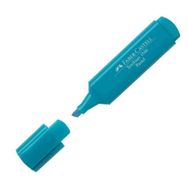Faber-Castell 1546 Turkuaz Şeffaf Gövde Fosforlu Kalem
