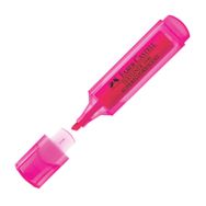 Faber Castell 154628 Pembe Şeffaf Gövde Fosforlu Kalem