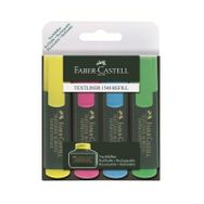 Faber Castell 1548 4'lü Fosforlu Kalem