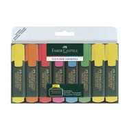 Faber-Castell 1548 Karışık Renk 8'li Fosforlu Kalem
