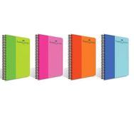 Faber Castell 160 Yp. Çizgili Bicolor Spiralli Defter