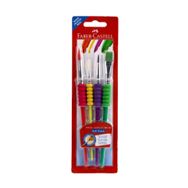 Faber-Castell 181620 Soft Touch 4lü Fırça