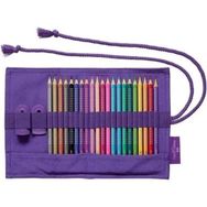 Faber-Castell 201738 Sparkle Buntstifte Kalem Traş+Silgi+20'li Kuru Boya Set