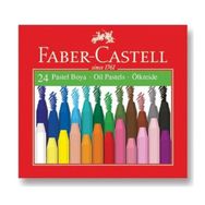 Faber Castell 24 Renk Karton Kutulu Köşeli Pastel Boya Seti