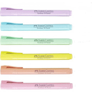 Faber Castell 38 6 lı Takım Pastel Renkler Fosforlu Kalem