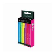 Faber Castell 38 Neon 6 Adet 2022 Fosforlu Kalem