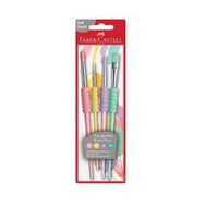Faber-Castell 4 Çeşit Soft Touch Fırça Pastel