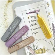 Faber Castell 4 lü set 4 lü Metalik Fosforlu Kalem